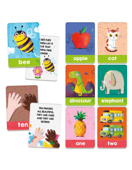 HE54327,Headu - Montessori cartonase sa invatam cuvinte in engleza