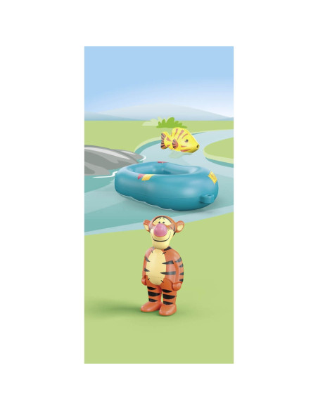 PM71704,Playmobil Junior Disney plimbare cu barca gonflabila a lui Tigger