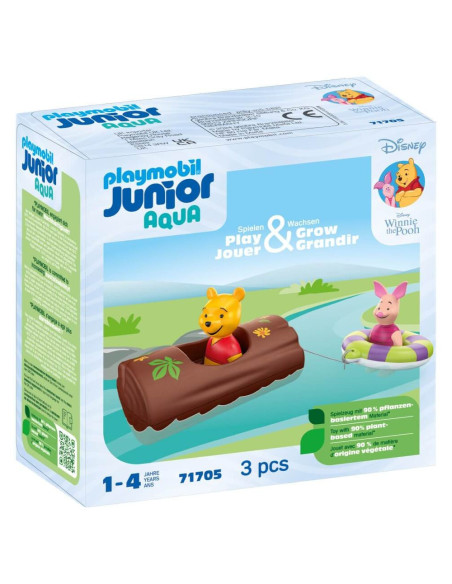 PM71705,Playmobil Junior Disney aventura pe apa a lui Winnie si Piglet