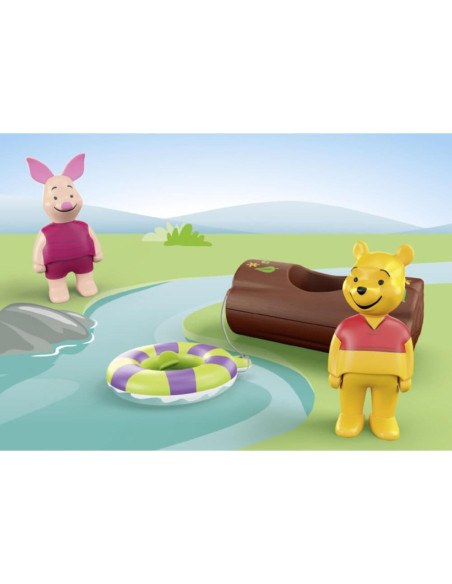 PM71705,Playmobil Junior Disney aventura pe apa a lui Winnie si Piglet
