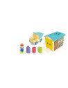 PM71686,Playmobil Junior - Camion cu garaj de sortare