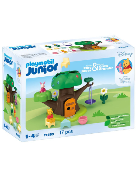 PM71693,Playmobil Junior Disney - Casa din copac a lui Winnie si Piglet