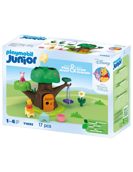 PM71693,Playmobil Junior Disney - Casa din copac a lui Winnie si Piglet