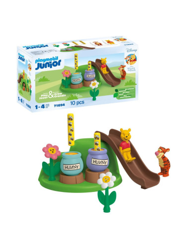 PM71694,Playmobil Junior Disney - Gradina cu albine a lui Winnie si Tigger