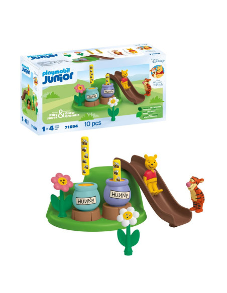 PM71694,Playmobil Junior Disney - Gradina cu albine a lui Winnie si Tigger