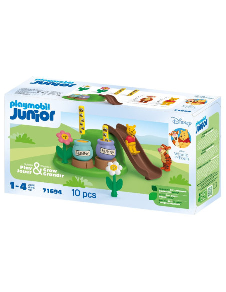 PM71694,Playmobil Junior Disney - Gradina cu albine a lui Winnie si Tigger