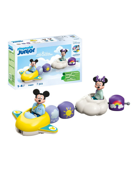 PM71697,Playmobil Junior Disney - Zborul lui Mickey si Minnie printre nori