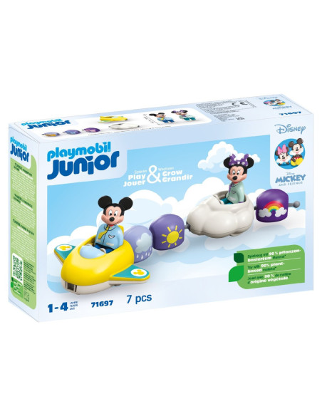 PM71697,Playmobil Junior Disney - Zborul lui Mickey si Minnie printre nori