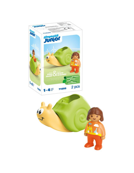 PM71699,Playmobil Junior - Balansoar melc cu zornaitoare