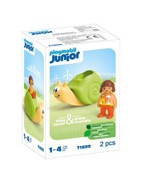 PM71699,Playmobil Junior - Balansoar melc cu zornaitoare