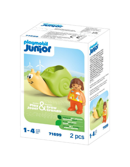 PM71699,Playmobil Junior - Balansoar melc cu zornaitoare