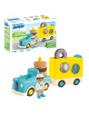PM71702,Playmobil Junior - Camion de stivuit si sortat cu gogosi
