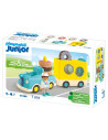PM71702,Playmobil Junior - Camion de stivuit si sortat cu gogosi