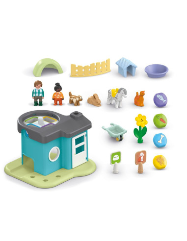 PM71690,Playmobil Junior - Custi pentru animale