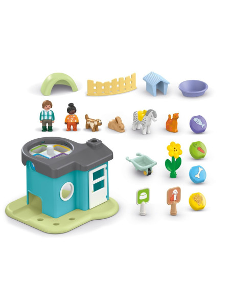 PM71690,Playmobil Junior - Custi pentru animale