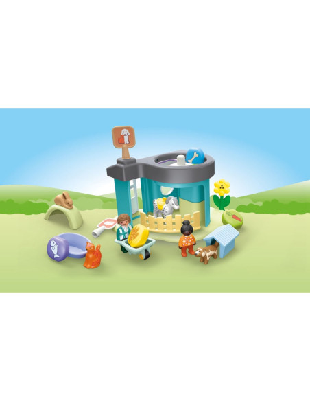 PM71690,Playmobil Junior - Custi pentru animale
