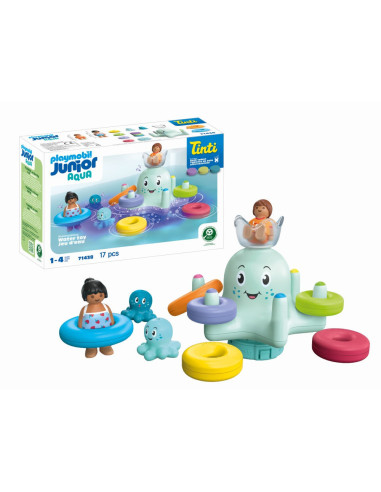 PM71438,Playmobil Junior Aqua si Tinti - Calamar colorat