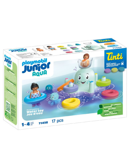 PM71438,Playmobil Junior Aqua si Tinti - Calamar colorat