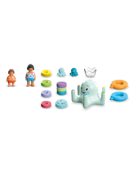 PM71438,Playmobil Junior Aqua si Tinti - Calamar colorat