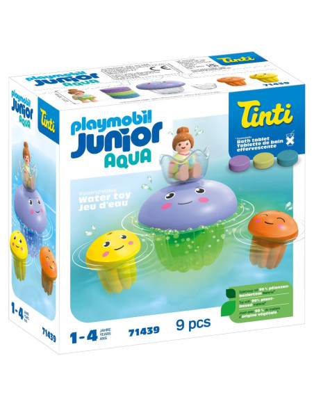 PM71439,Playmobil Junior Aqua si Tinti - Familie de meduze colorate