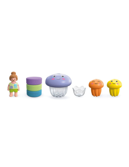 PM71439,Playmobil Junior Aqua si Tinti - Familie de meduze colorate