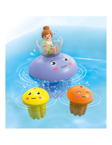 PM71439,Playmobil Junior Aqua si Tinti - Familie de meduze colorate