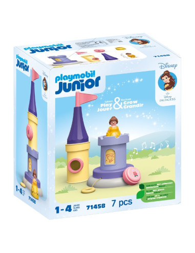 PM71458,Playmobil Junior Disney - Turnul de joaca cu melodii al lui Belle