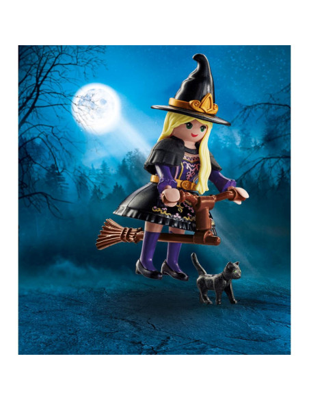 PM71584,Playmobil - Figurina vrajitoare cu pisica