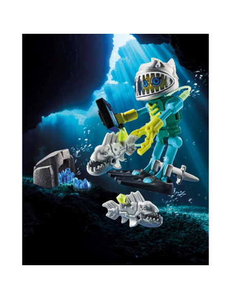 PM71585,Playmobil - Figurina robot scuba