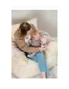 ZF710715,Zapf - Baby Annabell Bebelus cu caciulita mov 30 cm