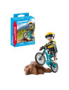 PM71756,Playmobil - Figurina ciclist montan