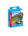 PM71756,Playmobil - Figurina ciclist montan