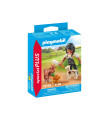 PM71759,Playmobil - Figurina femeie cu capre