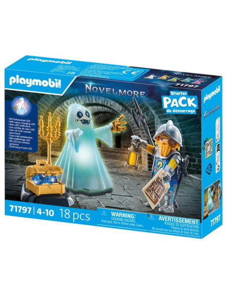 PM71797,Playmobil - Set starter Fantoma si cavaler Novelmore