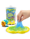 CRZ54031,Craze - Magic Slime XXL 600 ml mix de trei culori cu figurina care absoarbe slime-ul modele asortate