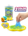 CRZ54031,Craze - Magic Slime XXL 600 ml mix de trei culori cu figurina care absoarbe slime-ul modele asortate