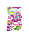 CRZ49655,Craze - Slime de baie sirena Galupy cu vitamina E si culoare schimbatoare de la roz la mov