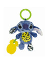CL17919,Clementoni - Jucarie senzoriala plus Disney Stitch cu zornaitoare pentru dezvoltarea simturilor