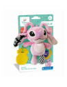 CL17937,Clementoni - Jucarie senzoriala plus Disney Stitch Angel cu zornaitoare pentru dezvoltarea simturilor