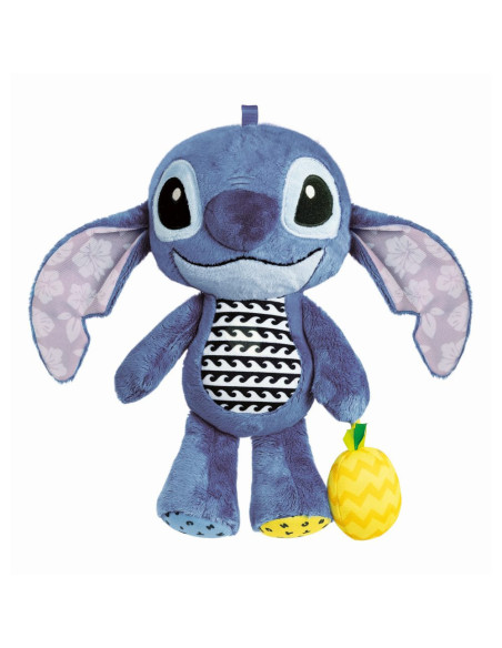 CL17918,Clementoni - Plus Disney Stitch pentru dezvoltarea senzoriala ce se poate agata la carut sau patut