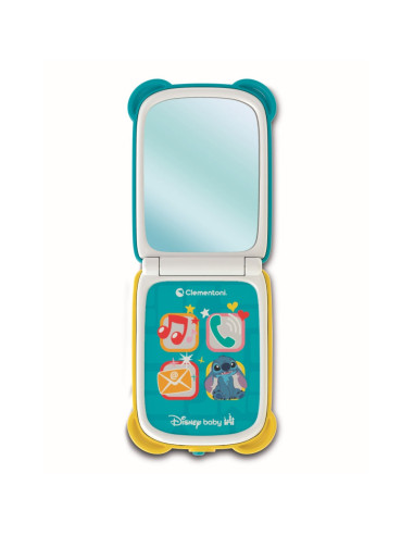 CL17519,Clementoni - Telefon flip Stitch care dezvolta abilitatile motorii fine si simtul tactil