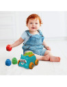 CL17488,Clementoni - Jucarie educationala Soft Clemmy catel albastru cu cuburi moi