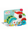 CL17495,Clementoni - Jucarie educationala Soft Clemmy compactor de cuburi pentru dezvoltarea senzoriala si motorie a copiilor