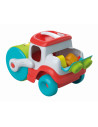 CL17495,Clementoni - Jucarie educationala Soft Clemmy compactor de cuburi pentru dezvoltarea senzoriala si motorie a copiilor