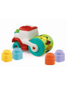 CL17495,Clementoni - Jucarie educationala Soft Clemmy compactor de cuburi pentru dezvoltarea senzoriala si motorie a copiilor