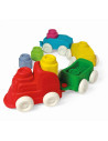 CL17961,Clementoni - Jucarie educationala Soft Clemmy tren senzorial pentru dezvoltarea senzoriala si motorie a copiilor
