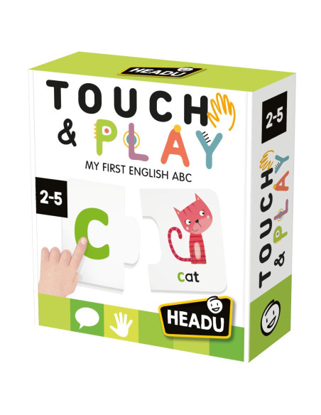 HE60780,Headu - Joc Educativ Alfabet tactil 2-5 ani