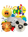 HE54198,Headu - Set de creatie animale amuzante 4-8 ani