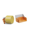 BR02353,Bruder - Accesorii pentru tractor Lada de incarcare furci si un balot rotund