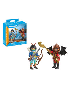 PM71884,Playmobil - Set 2 figurine cavaler Novelmore si bandit Burnham 2